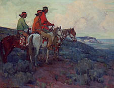 Edgar Payne - Navajo Riders