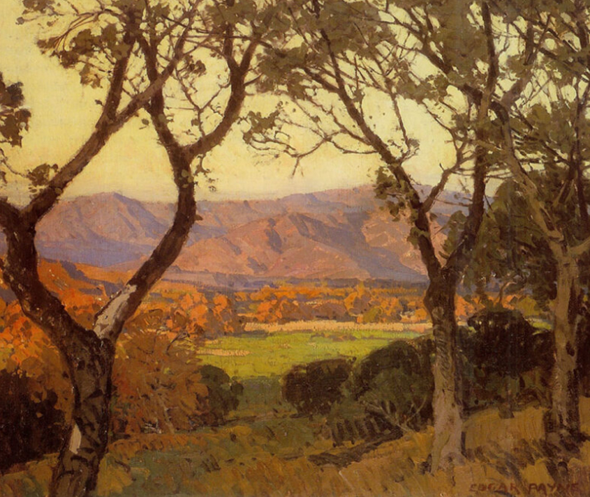 Edgar Payne Ojai Valley